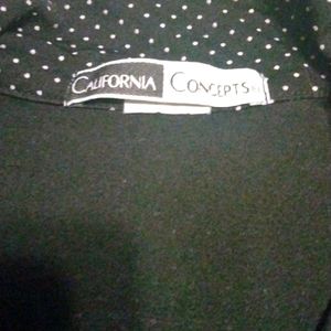 California concepts long sleeveless dress